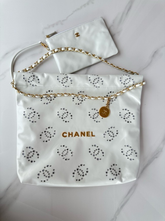 CHANEL 22 HANDBAG AS3261-B19648 white