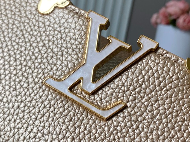 Louis Vuitton Capucines BB M48865 gold