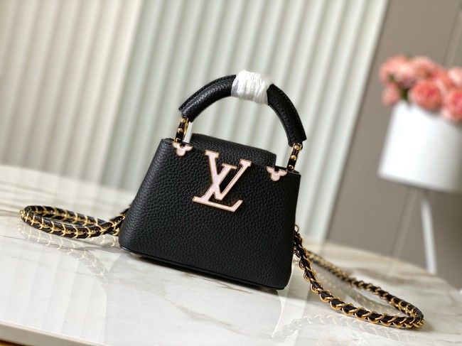 Louis Vuitton Capucines nano M24583 black