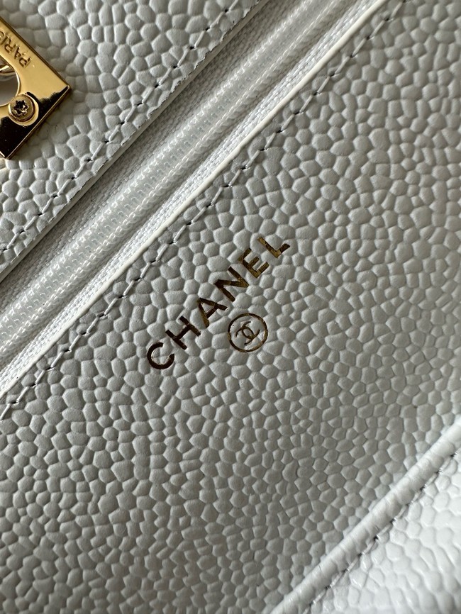 Chanel Classic Wallet On Chain Grained Calfskin AP4241-17