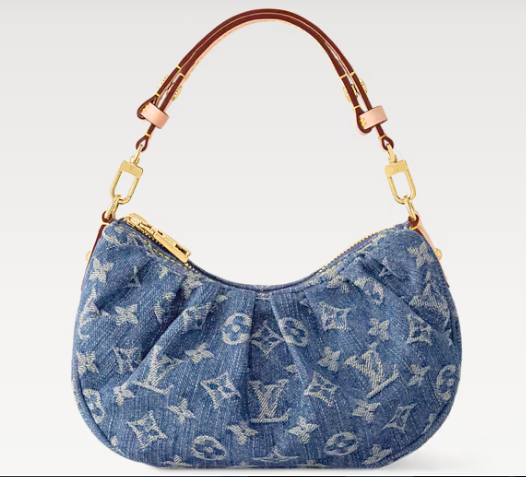 Louis Vuitton NEW Pochette Valley M13571 Denim Blue