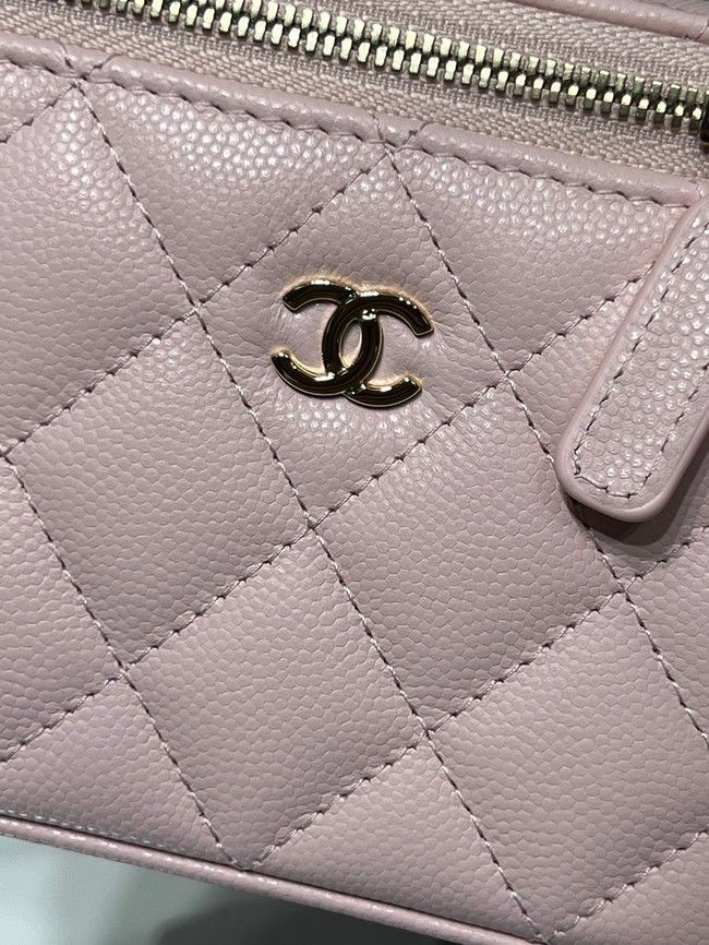 CHANEL Classic Small Vanity with Chain AP1341 pink