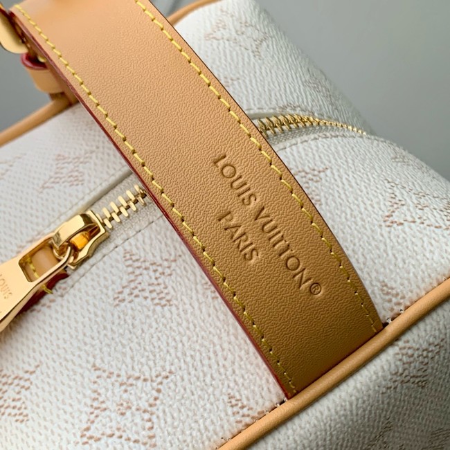 Louis Vuitton Locker Dopp Kit M14839 white