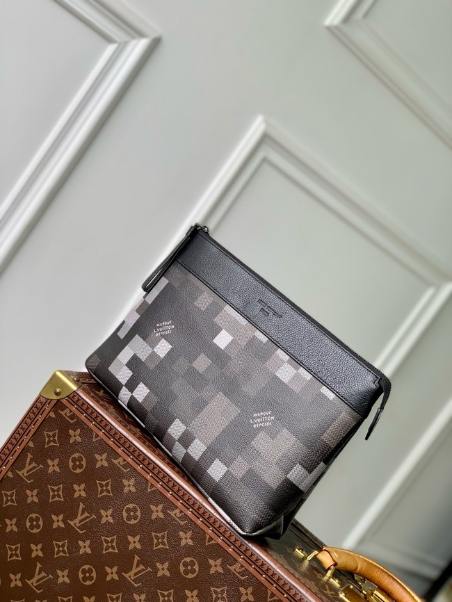 Louis Vuitton Pochette Voyage Souple M14926 black