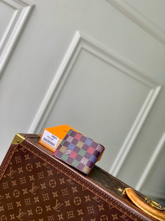 Louis Vuitton Slender Wallet N00185 Multicolor
