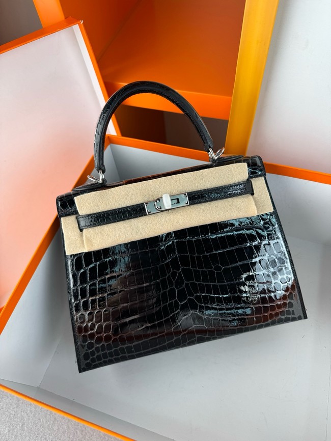 Hermes Kelly Shoulder Bags Nile crocodile leather KL3598-3