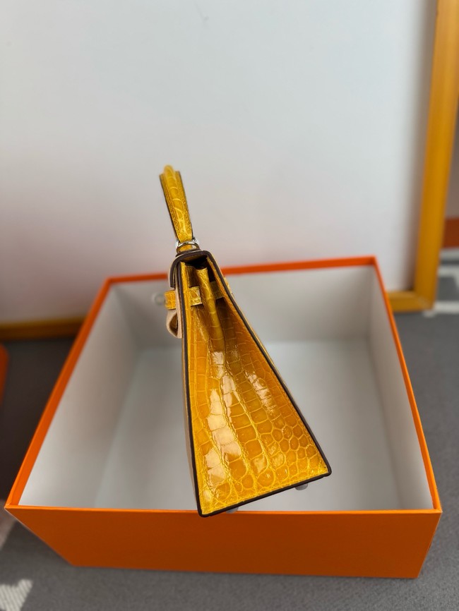 Hermes Kelly Shoulder Bags Nile crocodile leather KL3598-5