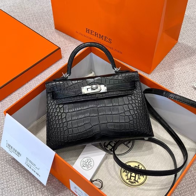 Hermes Kelly Shoulder Bags Nile crocodile leather KL2766-6