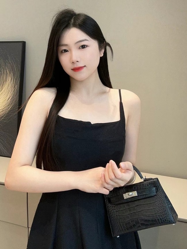 Hermes Kelly Shoulder Bags Nile crocodile leather KL2766-6