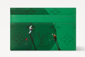 Louis Vuitton Double Card Holder M14864 Green