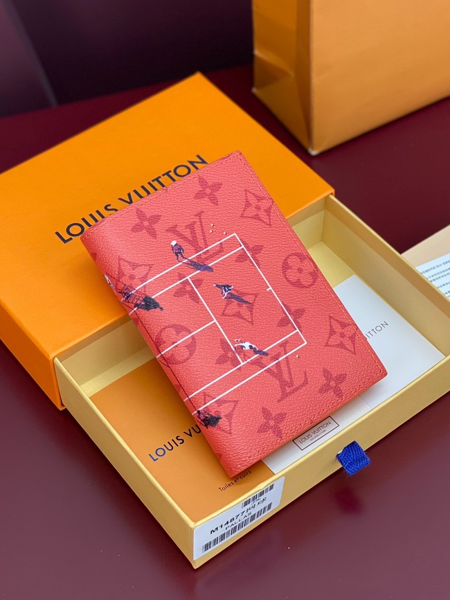 Louis Vuitton Passport Cover M14877 Brick Red