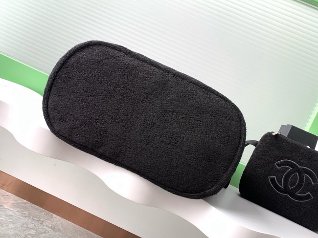 CHANEL Shopping Bag  A7566 Black