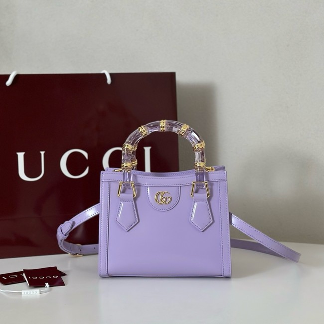 GUCCI BAMBOO DIVA SMALL BAG 832938 lilac