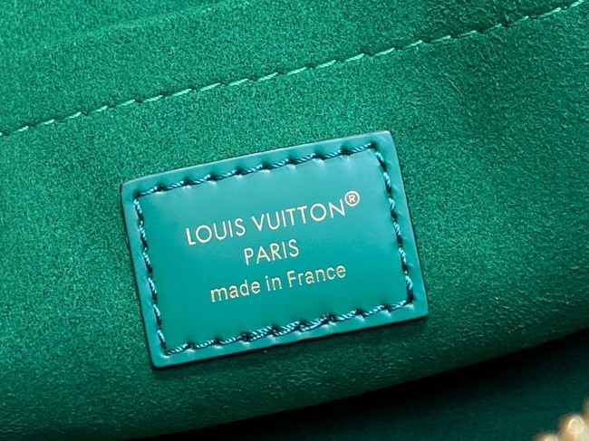 Louis Vuitton Alma Mini LV&I CUSTOMIZABLE K00015 green