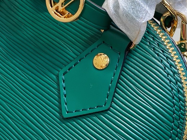 Louis Vuitton Alma Mini LV&I CUSTOMIZABLE K00015 green