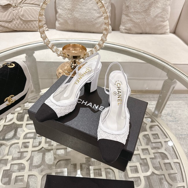 Chanel SLINGBACKS High heels 9.5CM 44976-2