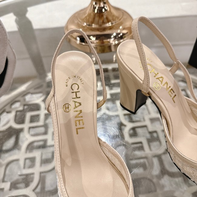 Chanel SLINGBACKS High heels 9.5CM 44976-3