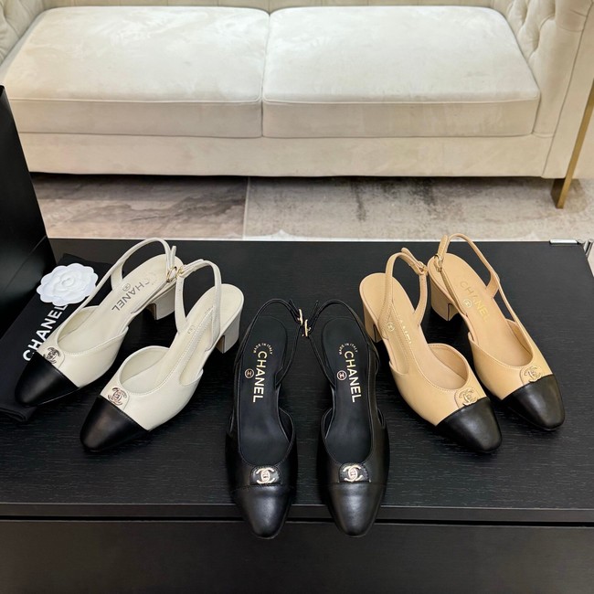 Chanel SLINGBACKS High heels 6.5CM 44977-2