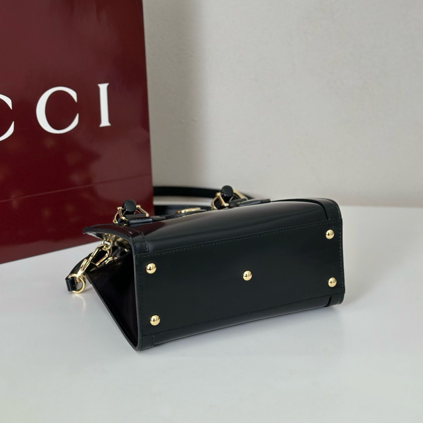 Gucci Diana small tote bag 832936 black