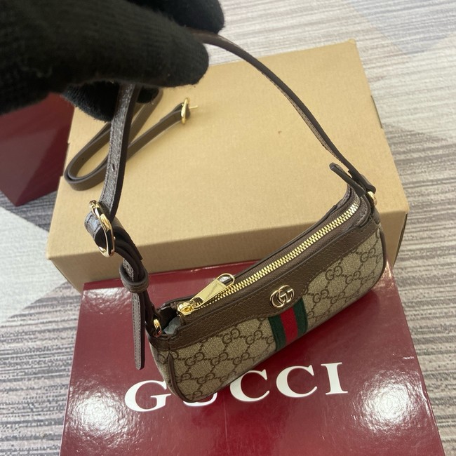 GUCCI Ophidia mini shoulder bag 838465 brown