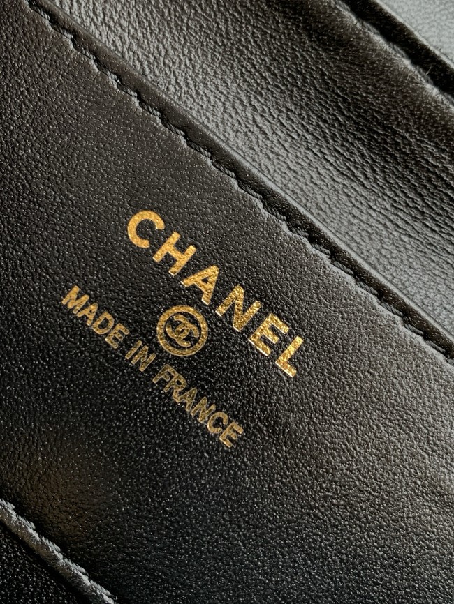 Chanel MINI FLAP BAG AS4677 BLACK