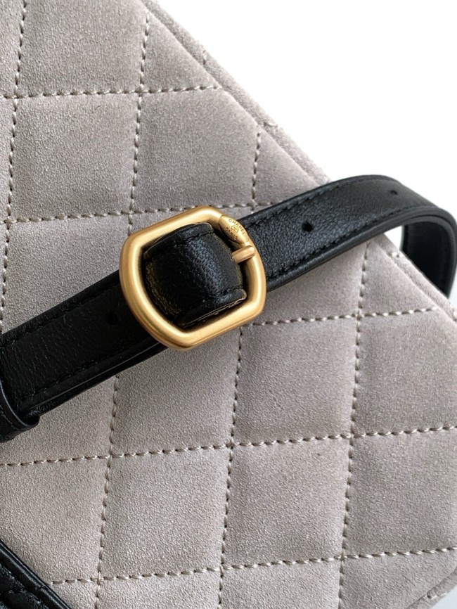 Chanel MINI FLAP BAG AS4679 GRAY