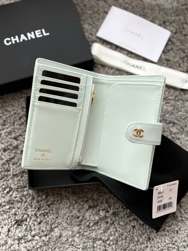 Chanel Passport Holder 96066 light blue