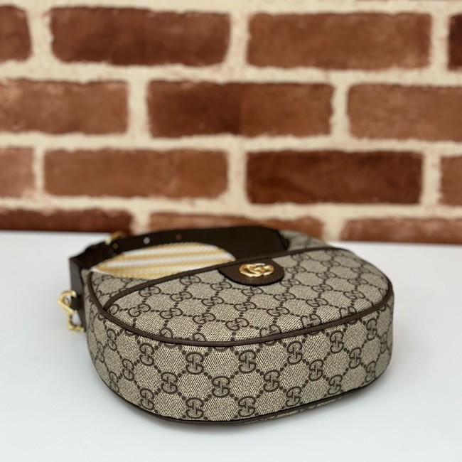 Gucci Ophidia small shoulder bag 772308 brown
