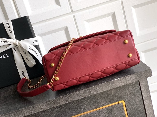 Chanel LARGE FLAP BAG WITH TOP HANDLE 92991-20