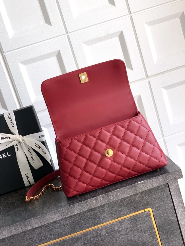 Chanel LARGE FLAP BAG WITH TOP HANDLE 92991-20