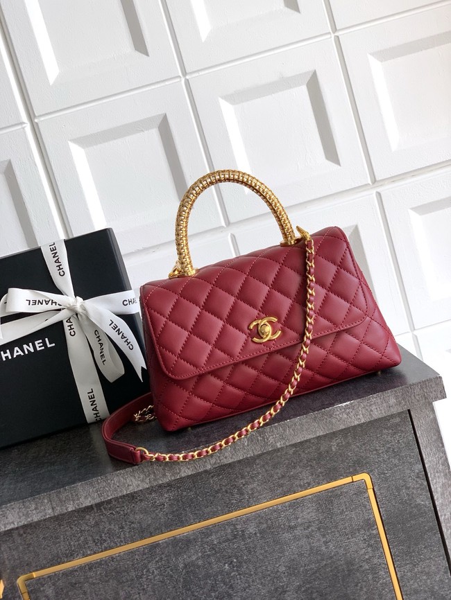 Chanel LARGE FLAP BAG WITH TOP HANDLE 92991-20