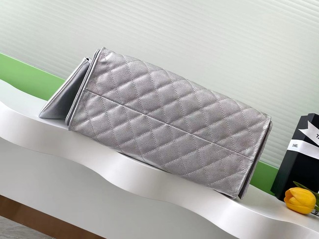 Chanel Grained Calfskin HOBO BAG AS5311 Silver