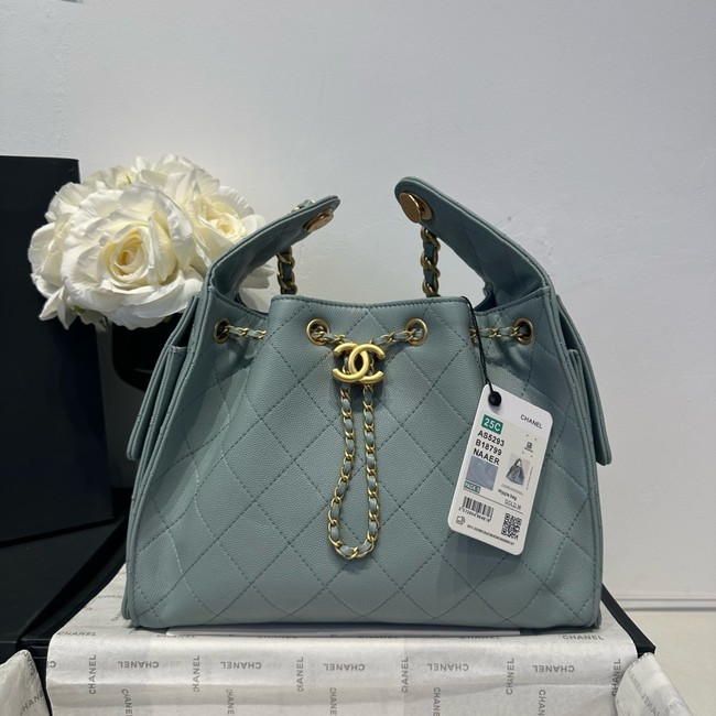 CHANEL 25 SMALL HANDBAG AS5293 green