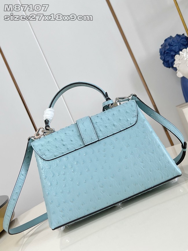 Louis Vuitton Grained Calfskin M86012 light blue