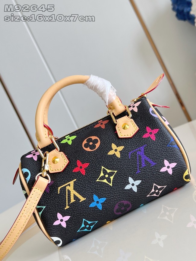 Louis Vuitton NEW Nano Speedy M92645 black