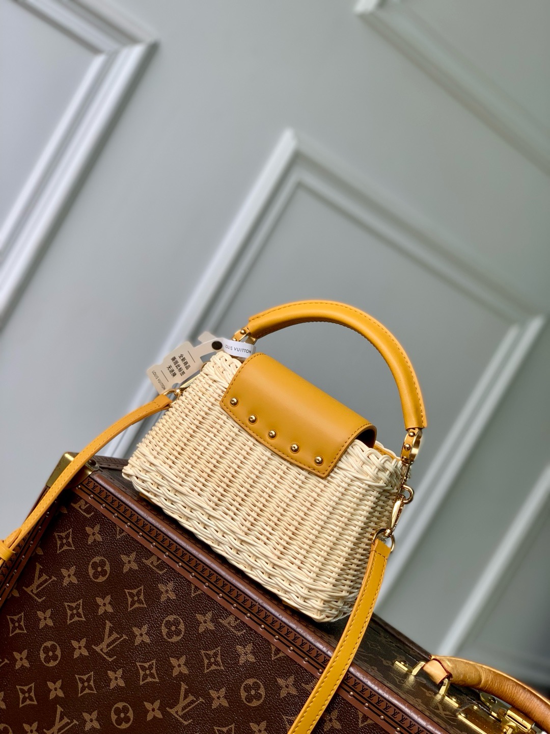 Louis Vuitton Capucines Mini M11617 yellow