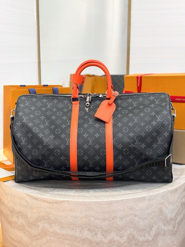 Louis Vuitton Keepall Bandouliere 55 M40605 black