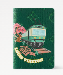 Louis Vuitton NEW Pocket Organizer M25973 Green