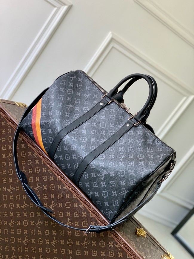 Louis Vuitton Keepall Bandouliere 45 M26435 black