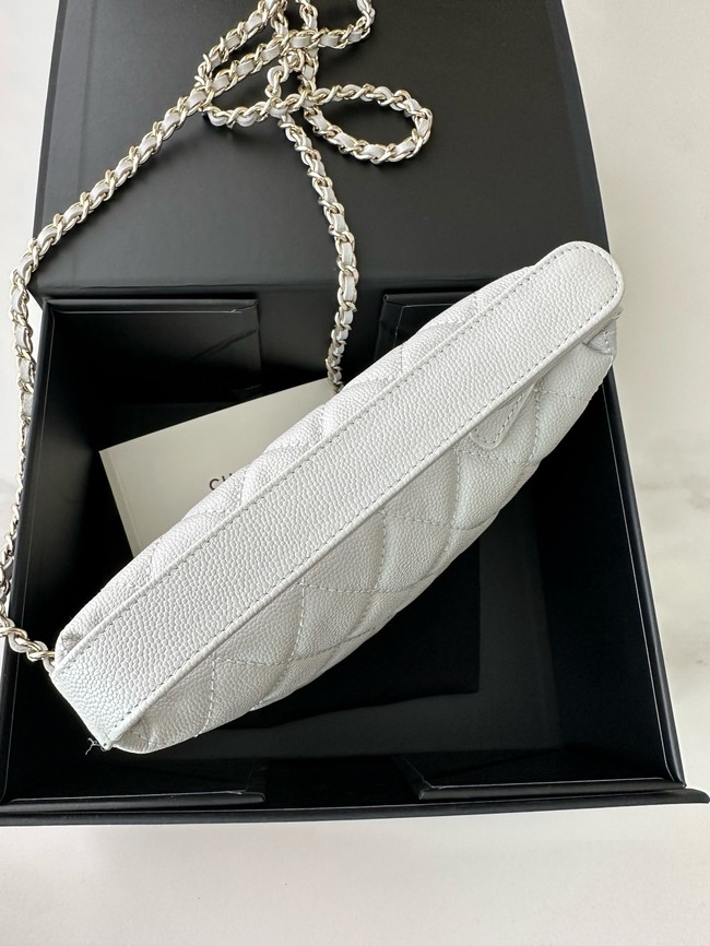 Chanel MINI Shoulder Bag Calfskin AS4386 white