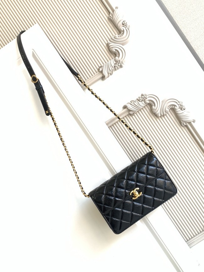 CHANEL Medium Flap Bag AS5618 black
