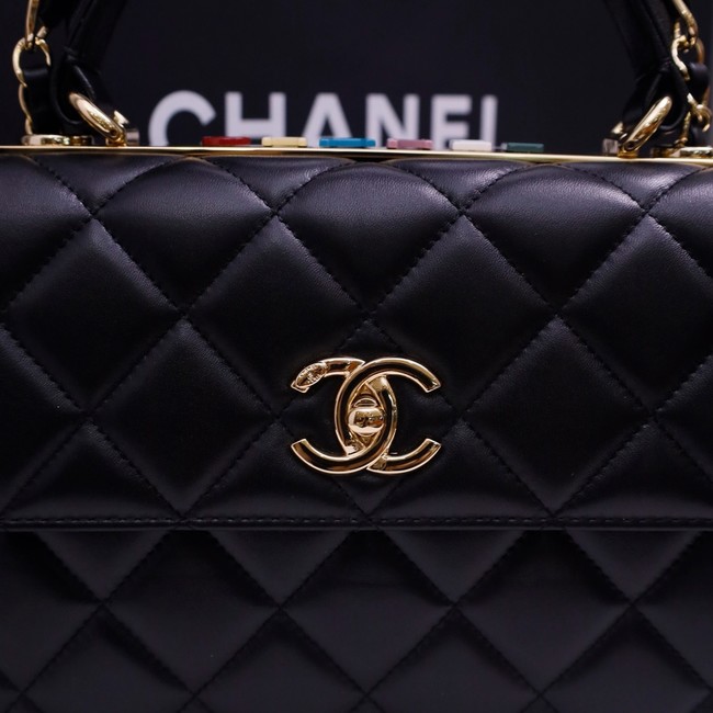 CHANEL small Flap Bag With Top Handle 92236-10