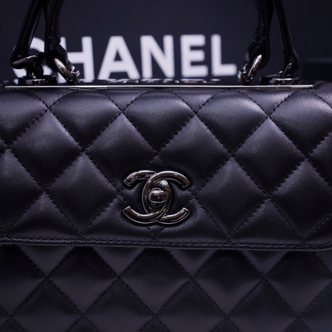 CHANEL small Flap Bag With Top Handle 92236-5