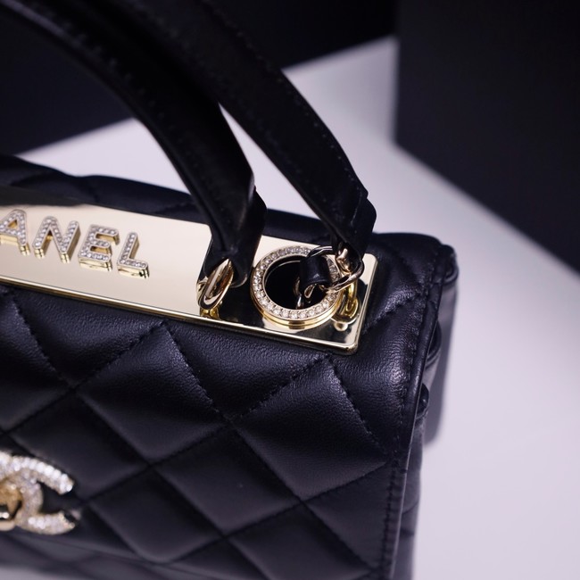CHANEL small Flap Bag With Top Handle 92236-8