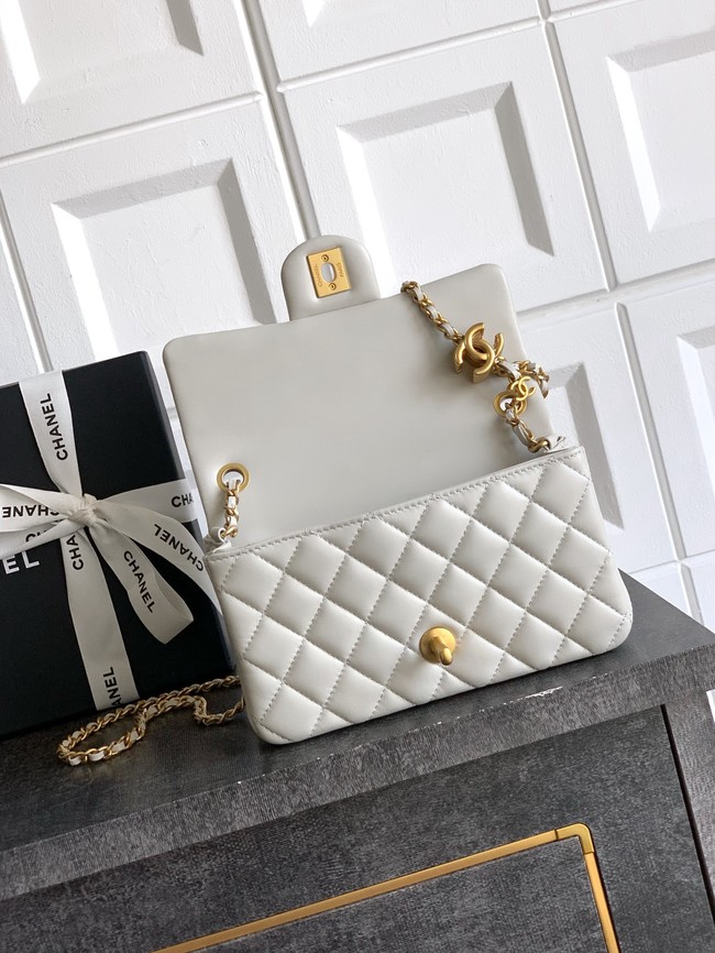 Chanel samll Flap Bag AS5759 Light Grey