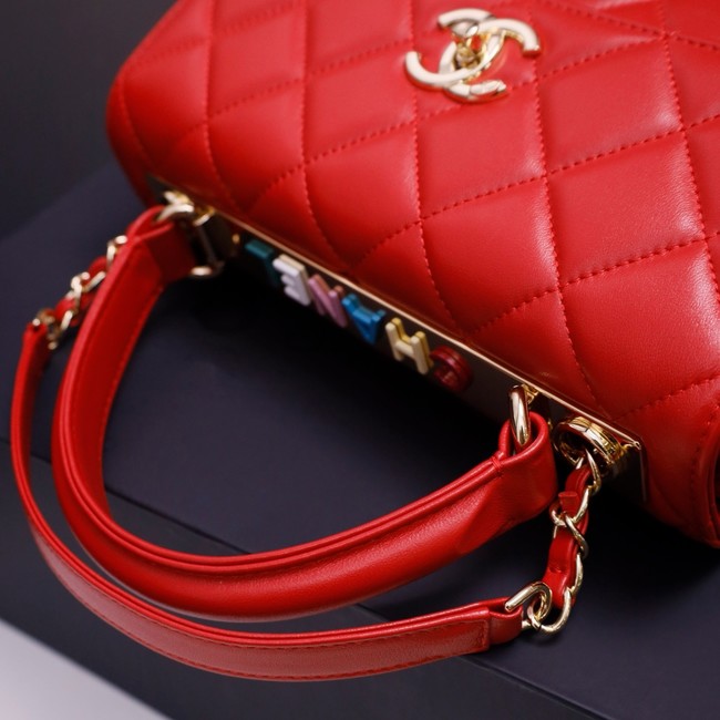 CHANEL small Flap Bag With Top Handle 92236-13