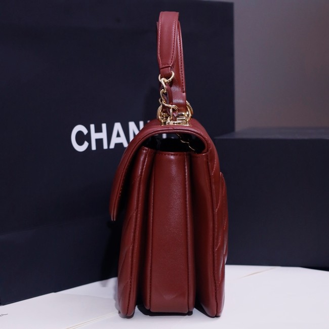 CHANEL small Flap Bag With Top Handle 92236-37