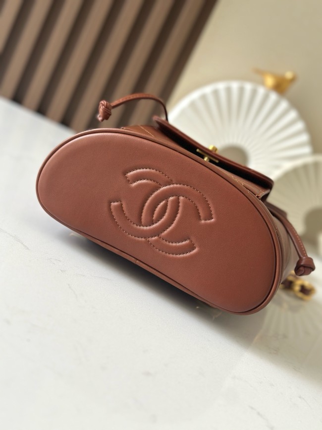 CHANEL BACKPACK A2210 tan