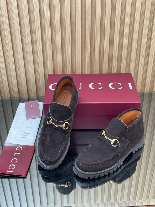 Gucci Womens Horsebit ankle boot 45020-3