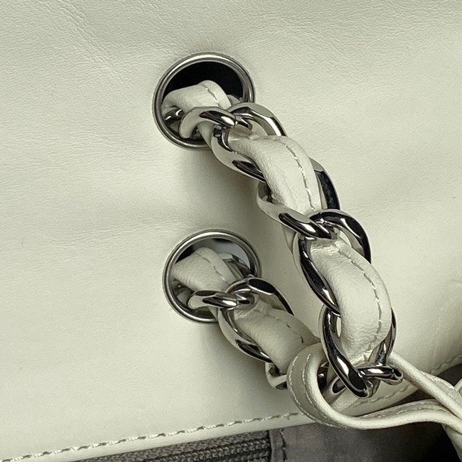 CHANEL Lambskin Shoulder Bags 9902 white